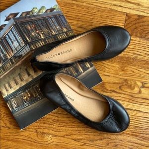 Lucky Brand Black Flats